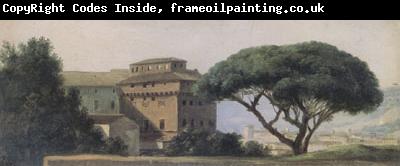 Pierre de Valenciennes View of the Convent of the Ara Coeli The Umbrella Pine (mk05)