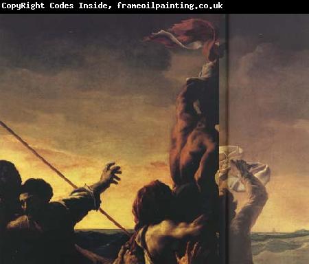 Theodore   Gericault details The Raft of the Medusa (mk10)