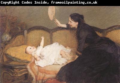 Alma-Tadema, Sir Lawrence William Quiller Orchardson,Master Baby (mk23)