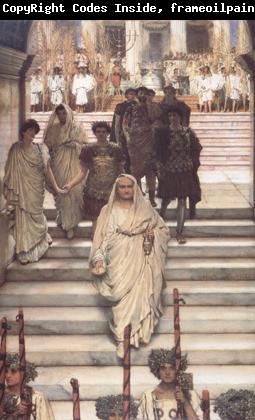 Alma-Tadema, Sir Lawrence The Triumph of Titus: AD 71 (mk23)