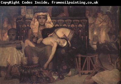 Alma-Tadema, Sir Lawrence The Death of the First-Born (mk23)