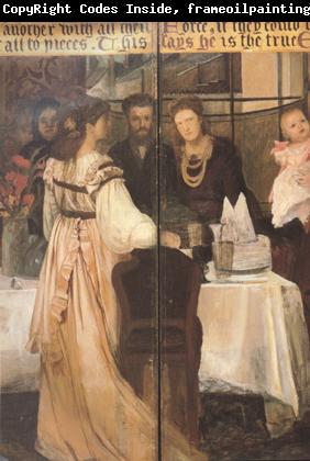 Alma-Tadema, Sir Lawrence The Epps Family Screen (detao) (mk23)