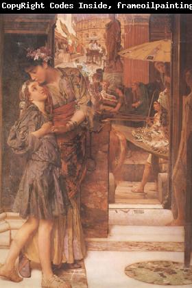 Alma-Tadema, Sir Lawrence The Parting Kiss (mk24)