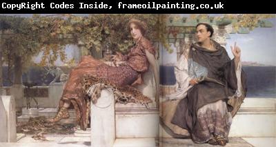 Alma-Tadema, Sir Lawrence The Conversion of Paula by Saint Jerome (mk23)