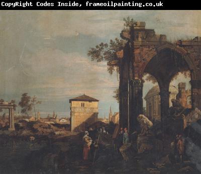 Canaletto Paesaggio con rovine (mk21)