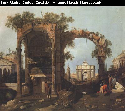 Canaletto Paesaggio con rovine (mk21)