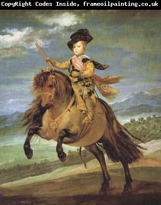 Diego Velazquez Portrait equestre du prince Baltasar Carlos (df02)