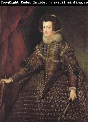 Diego Velazquez Portrait de la reine Elisabeth (df02)