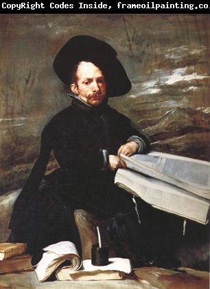 Diego Velazquez Portrait d'un nain tenant un volume sur ses genoux (don Diego de Acedo,el Primo) (df02)