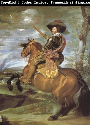 Diego Velazquez Portrait equestre du comte-duc d'Olivares (df02)