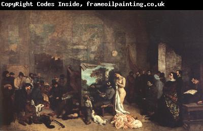 Gustave Courbet The Painter's Studio (mk22)