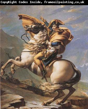 Jacques-Louis David Napoleon Crossing the Alps (mk08)