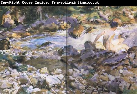 John Singer Sargent Mountain Stream (mk18)