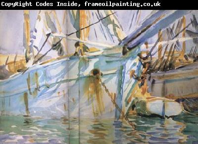 John Singer Sargent In a Levantine Port (mk18)