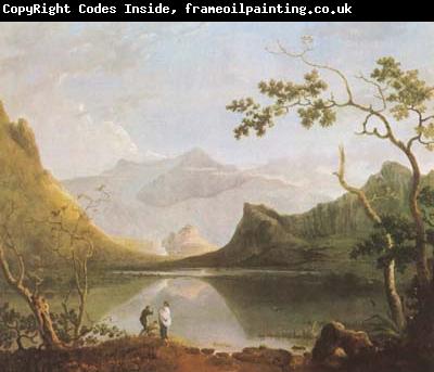 Richard  Wilson View of Snowdon from Llyn Nantlle (mk08)