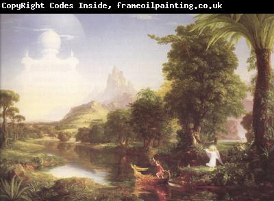 Thomas Cole The Voyage of Life,Youth (mk19)