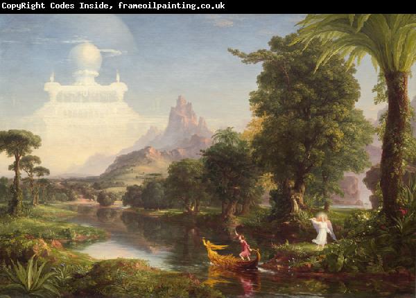 Thomas Cole The Voyage of Life:Youth (mk13)