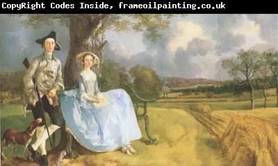 Thomas Gainsborough Robert Andrews and his Wife Frances (mk08)