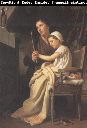 Adolphe William Bouguereau The Thank Offering (mk26)