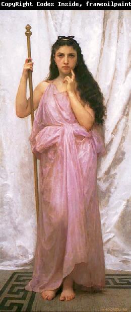 Adolphe William Bouguereau Young Priestess (mk26)