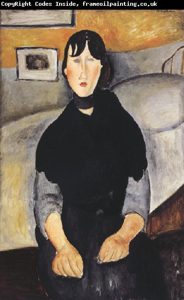 Amedeo Modigliani Young Woman of the People (mk39)