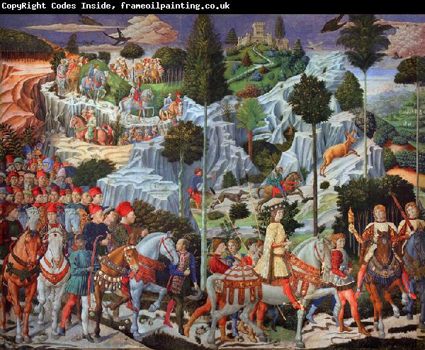 Benozzo Gozzoli The Journey of the Magi (nn03)