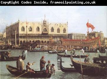 Canaletto The Bacino di S Marco on Ascension Day (mk25)