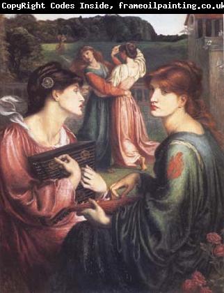 Dante Gabriel Rossetti The Bower Meadow (mk28)