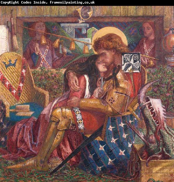 Dante Gabriel Rossetti The Weding of St George and the Princess Sabra (mk28)