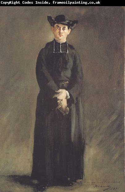 Edouard Manet Portrait de l'abbe Hurel (mk40)