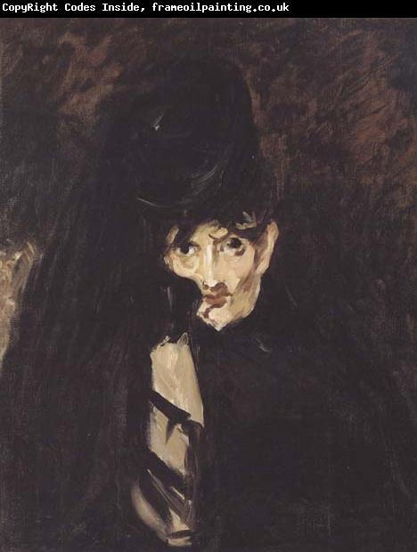 Edouard Manet Portrait de Berthe Morisot (mk40)