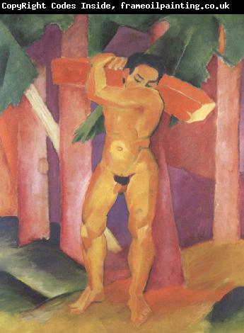 Franz Marc Woodcutter (mk34)