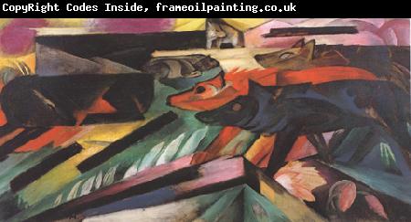 Franz Marc The Wolves (mk34)