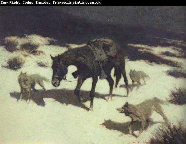 Frederic Remington Last March (mk43)