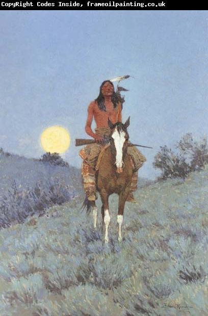 Frederic Remington The Outlier (mk43)