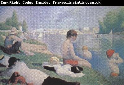 Georges Seurat Bathing at Asnieres (mk35)