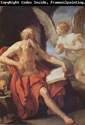 Guido Reni Saint Jerome and the Angel (nn03)