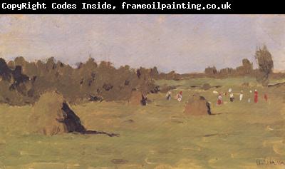 Isaac Ilich Levitan Haymaking (nn02)