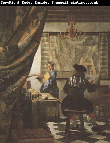 Jan Vermeer The Art of Painting (mk33)