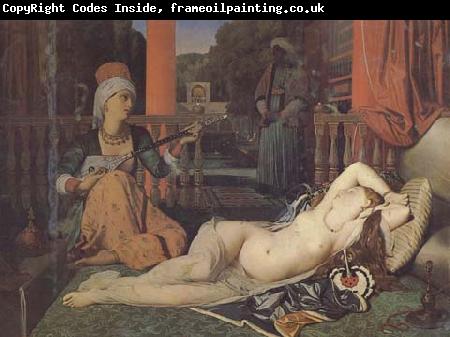 Jean-Auguste Dominique Ingres Odalisque avec esclave (mk32)