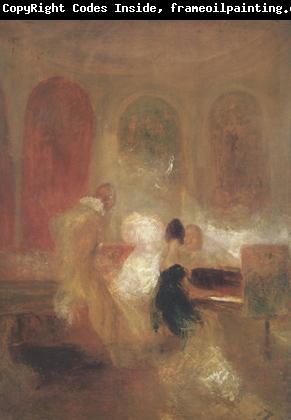 Joseph Mallord William Turner Music party in Petworth (mk31)