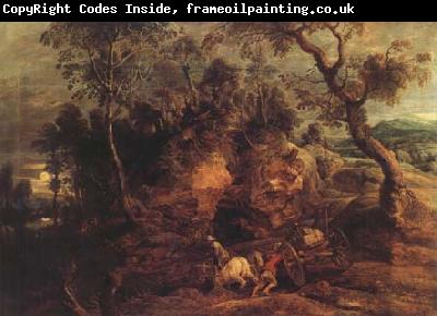 Peter Paul Rubens Landscape With Carters (mk27)