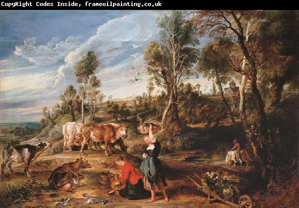 Peter Paul Rubens The Farm at Laeken (mk25)