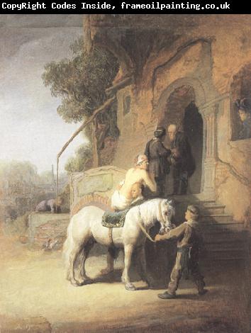 REMBRANDT Harmenszoon van Rijn The good Samaritan (mk33)