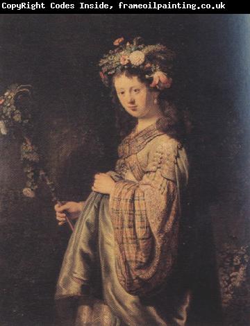 REMBRANDT Harmenszoon van Rijn flora (mk33)