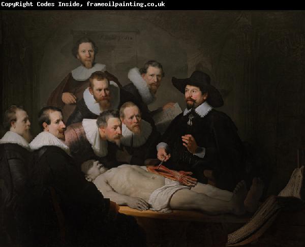 REMBRANDT Harmenszoon van Rijn The Anatomy Lesson of Dr Tulp (mk33)