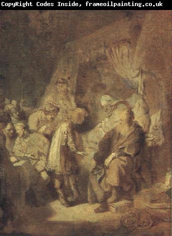 REMBRANDT Harmenszoon van Rijn Foseph Recounting his Dream (mk33_)