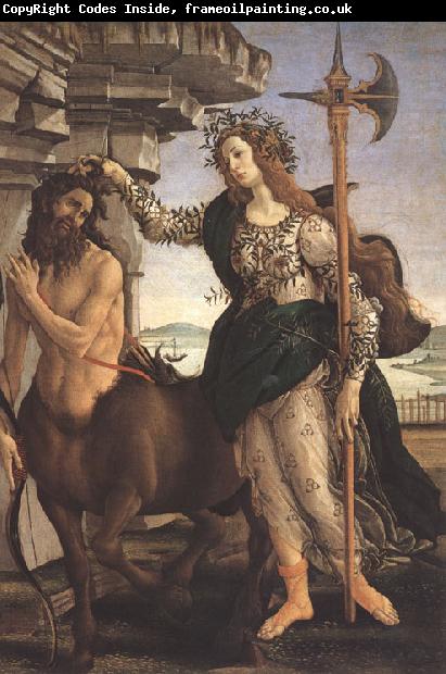 Sandro Botticelli Pallas and the Centaur (mk36)