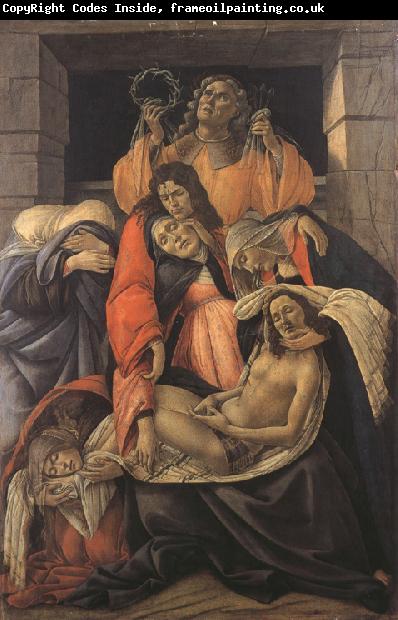 Sandro Botticelli Lament fro Christ Dead (mk36)