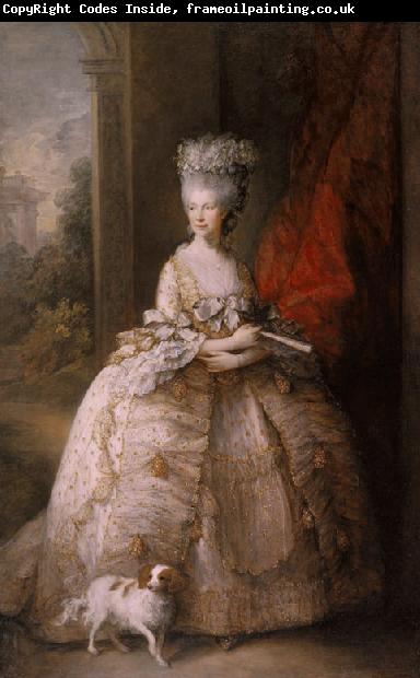 Thomas Gainsborough Queen Charlotte (mk25)